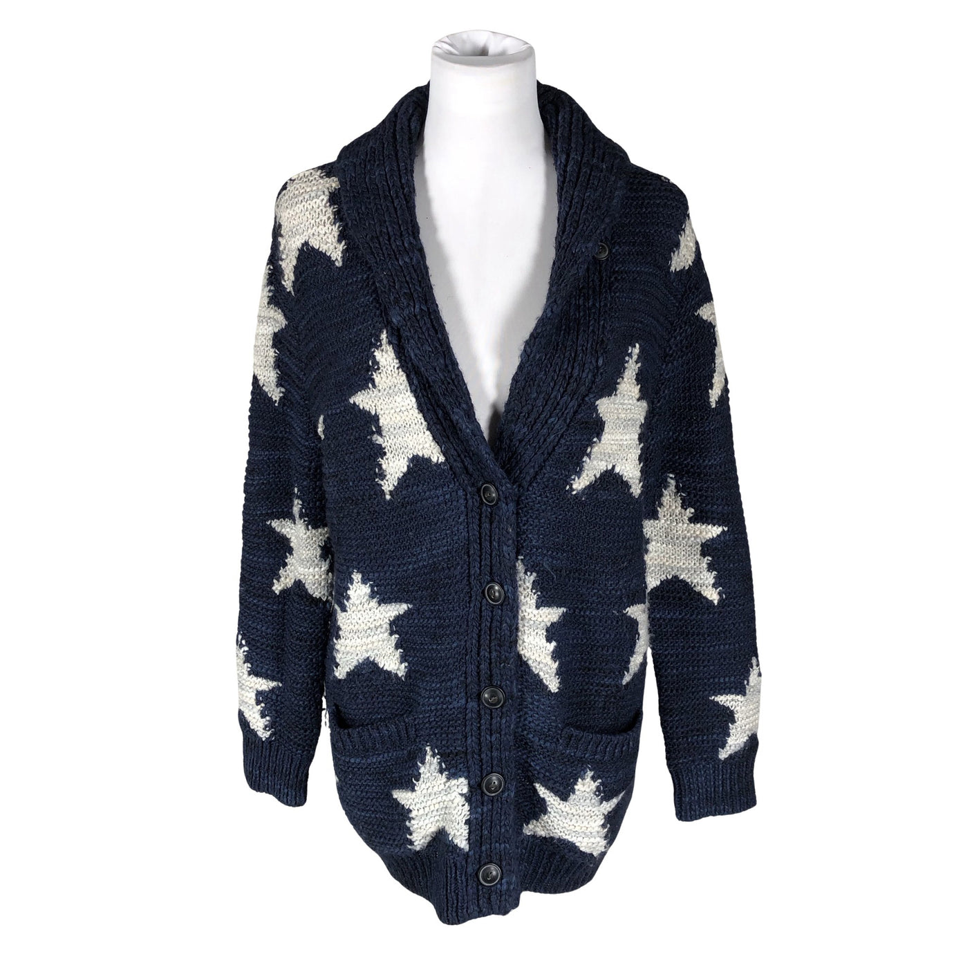 Unisex Denim & Supply Ralph Lauren - Kardigan, suurus 38 - Sinine (1)