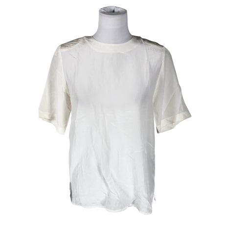 Unisex Stockmann Silk - Lühikeste käistega pluus, suurus 38 - Beige ()