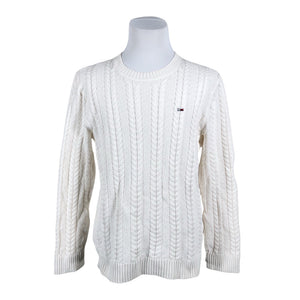 Unisex Tommy Jeans (Tommy Hilfiger) - Kampsun, suurus L - Valge (1)