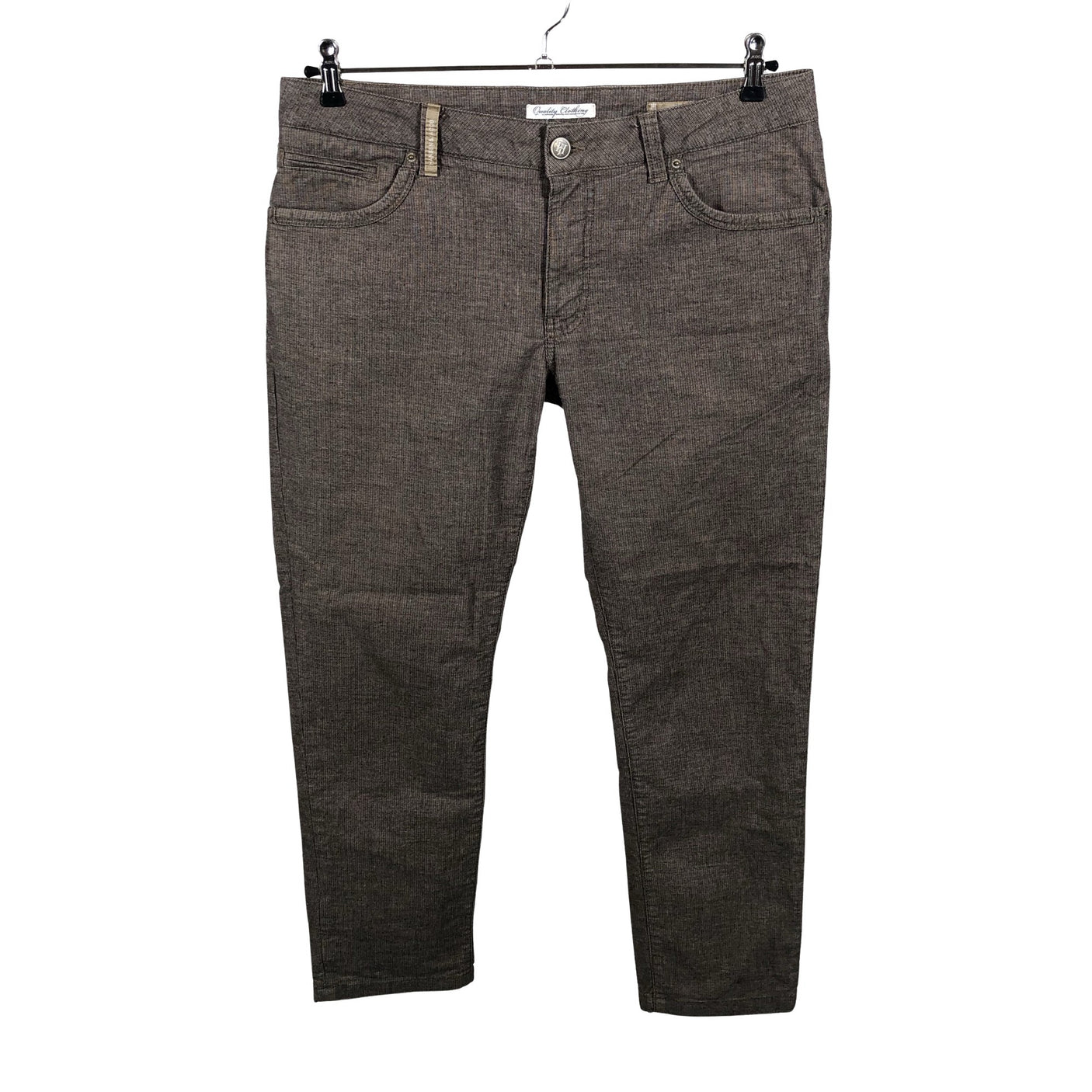 Unisex Hansen&Jacob - Mittevenivad püksid, suurus W33 - Pruun (1)