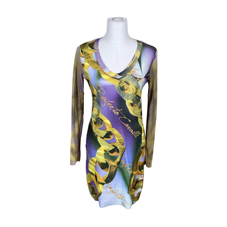 Unisex Roberto Cavalli - Kootud kleit, suurus 36 - Lilla ()