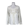Unisex Cream - Pluus, suurus 34 - Looduslik valge ()