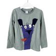 Unisex Polarn O. Pyret - Trikotaažist pluus, suurus 110 - 116 - Roheline ()