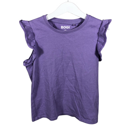 Unisex Bogi - Trikotaažist topp, suurus 134 - 140 - Lilla ()
