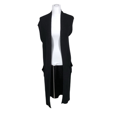 Unisex me&i - Kootud vest, suurus 38 - Must ()