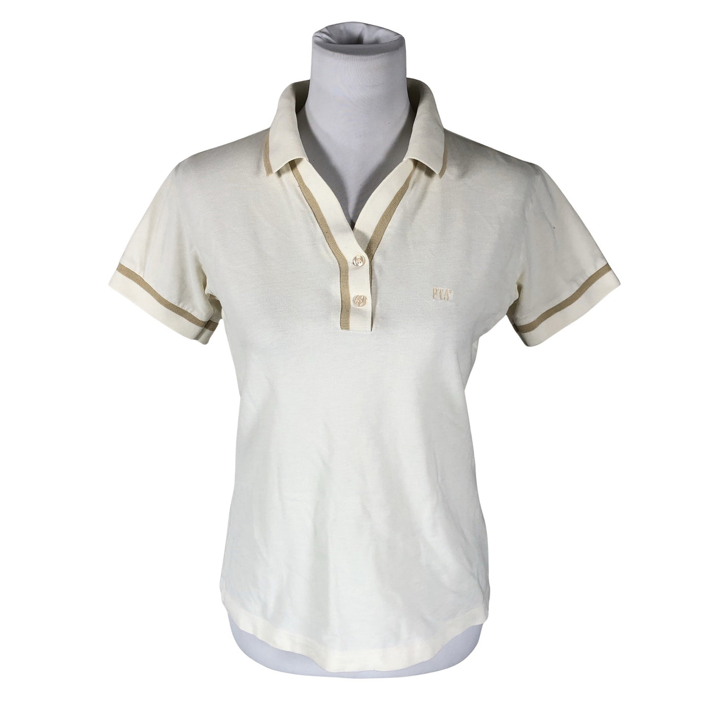 Unisex PTA - Polosärk, suurus 38 - Looduslik valge (1)