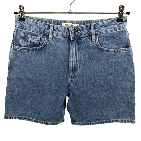 Unisex Nanso - Teksast lühikesed püksid, suurus 38 - Helesinine ()