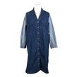 Unisex Ulla Popken - Teksakleit, suurus 56 - Sinine ()