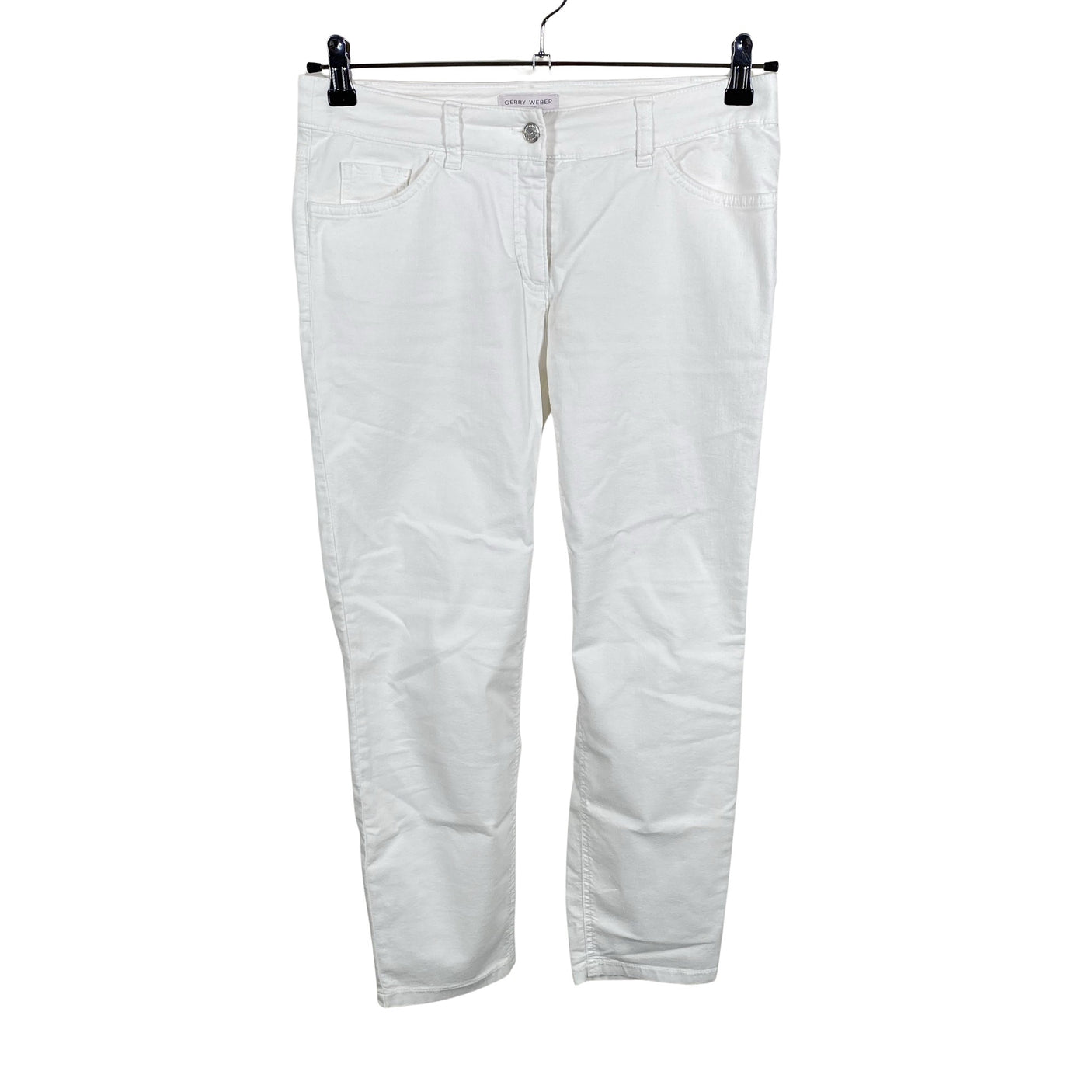 Unisex Gerry Weber - Mittevenivad püksid, suurus 40 - Valge (1)