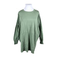 Unisex Aarrelabel - Kootud tuunika, suurus 46 - Roheline ()