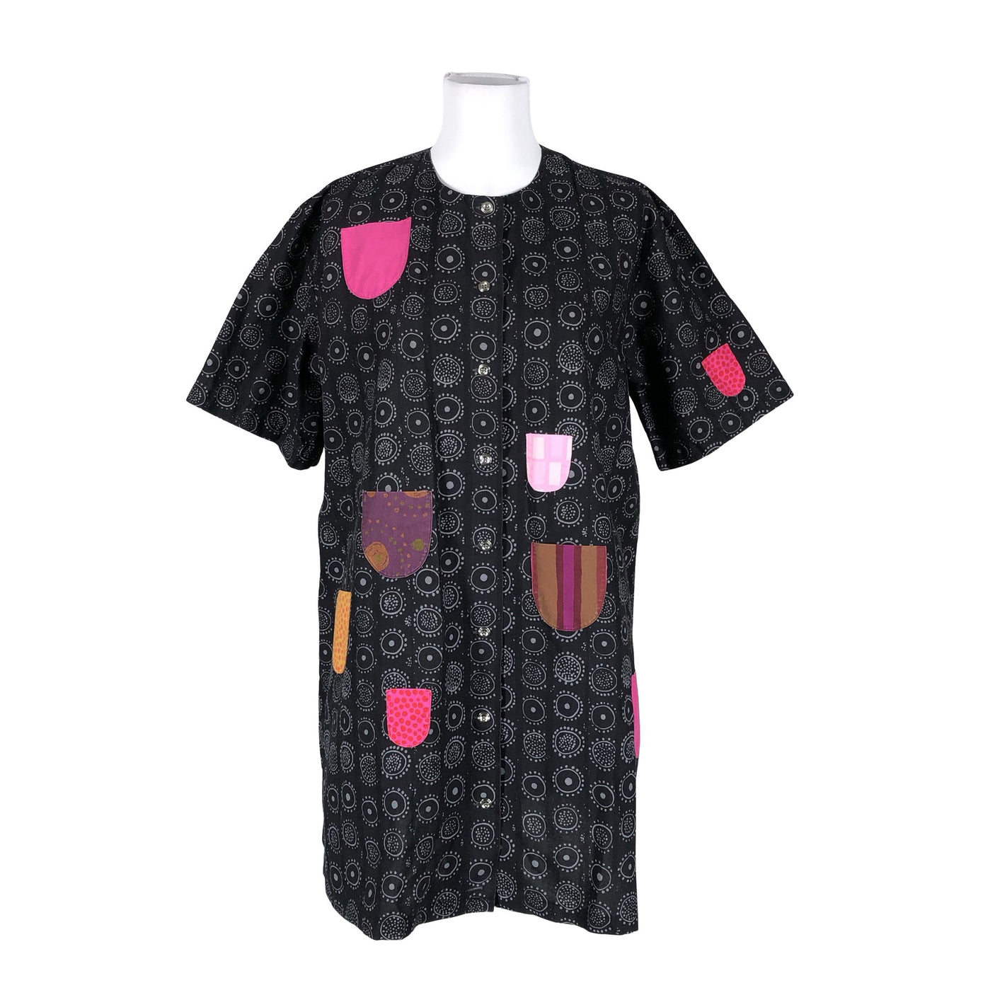 Unisex Marimekko - Mitteveniv kleit, suurus 38 - Must (1)