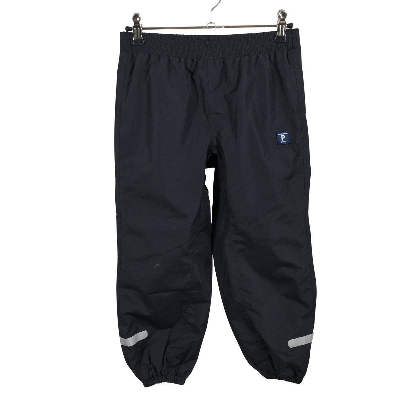 Unisex Polarn O. Pyret - Kevad-/sügispüksid, suurus 122 - 128 - Must (1)