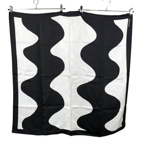 Unisex Marimekko - Õhuke sall, suurus Maxi - Must (2)