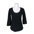 Unisex Intown - Trikotaažist pluus, suurus 36 - Must ()