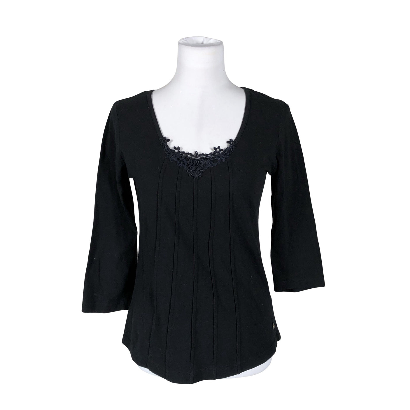 Unisex Intown - Trikotaažist pluus, suurus 36 - Must (1)