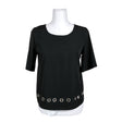Unisex Rut & Circle - Lühikeste käistega pluus, suurus 36 - Must ()