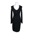 Unisex Comma - Kootud kleit, suurus 34 - Must ()