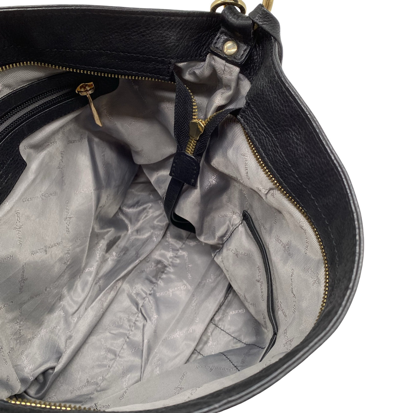 Unisex Gianni Conti - Käekott, suurus Maxi - Must (2)