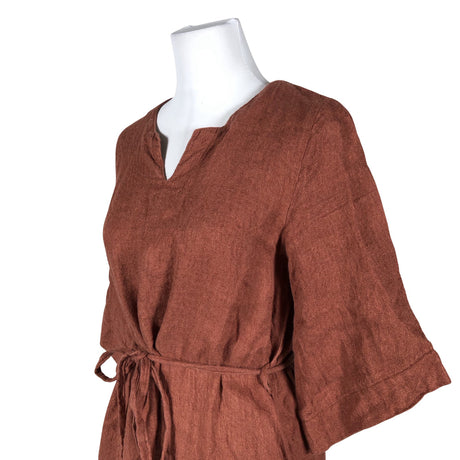 Unisex Nouki - Mitteveniv kleit, suurus 36 - Pruun (2)
