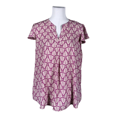 Unisex Cortefiel - Lühikeste käistega pluus, suurus 40 - Lilla ()