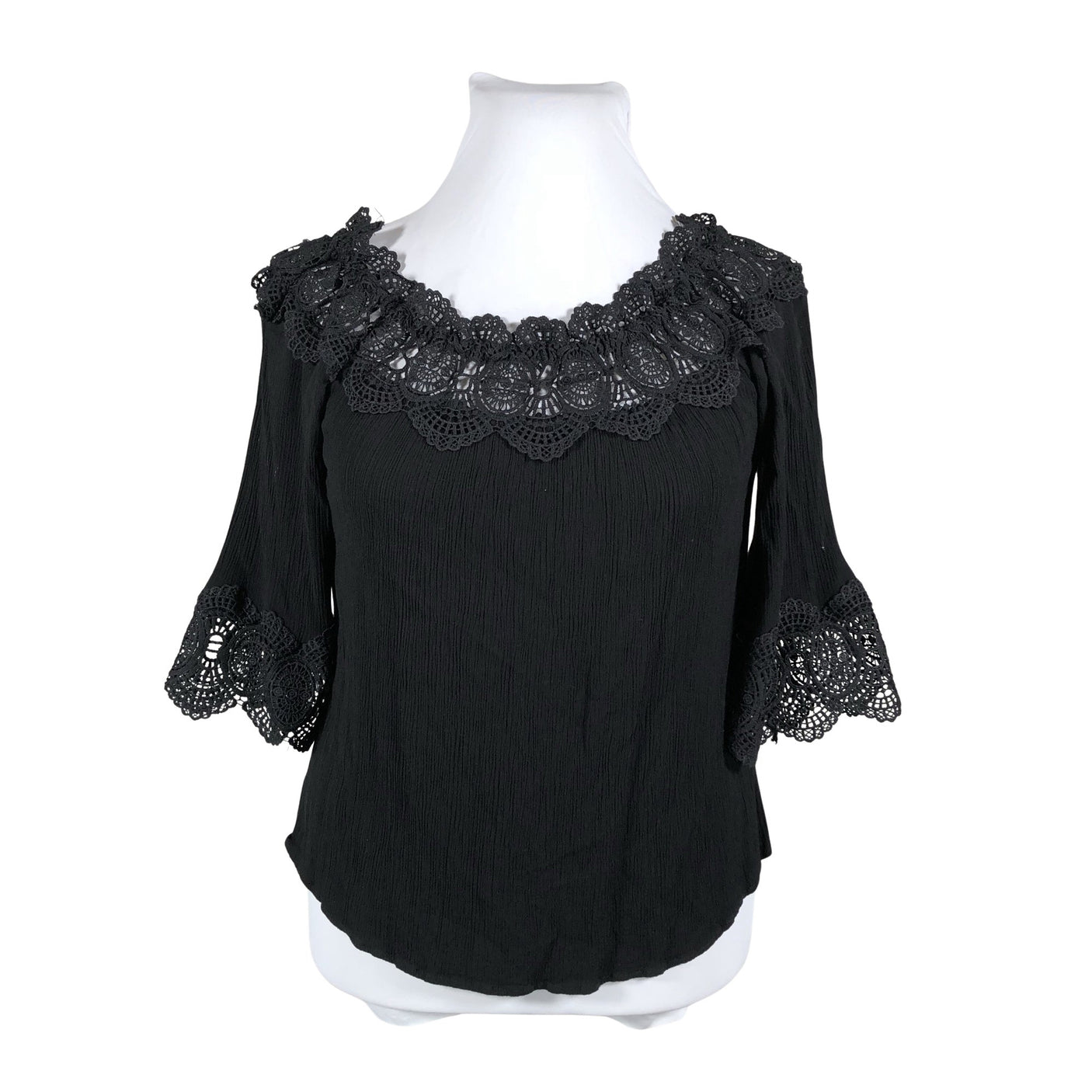 Unisex Cream - Pluus, suurus 42 - Must (1)