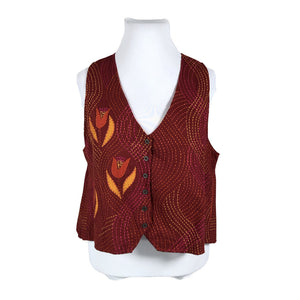 Unisex Gudrun Sjöden - Vest, suurus 42 - Punane (1)