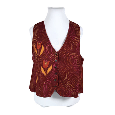Unisex Gudrun Sjöden - Vest, suurus 42 - Punane ()