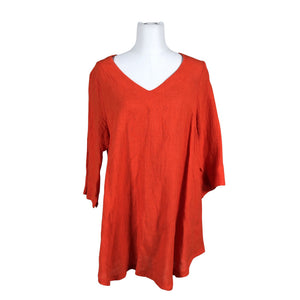 Unisex Aino - Mitteveniv tuunika, suurus 38 - Oranž (1)