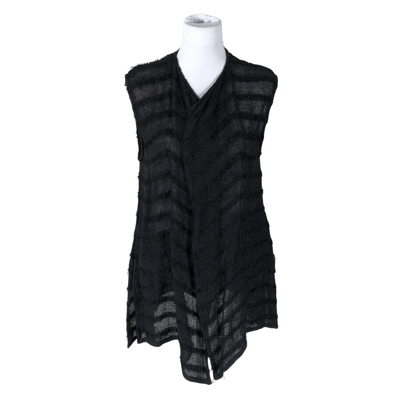 Unisex The Masai - Kootud vest, suurus 36 - Must (1)