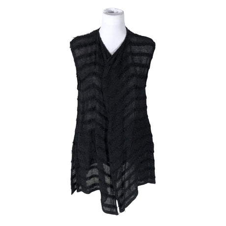 Unisex The Masai - Kootud vest, suurus 36 - Must ()