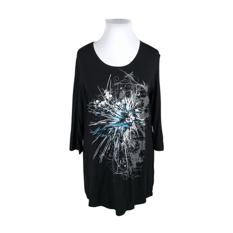 Unisex Signature - Trikotaažist tuunika, suurus 44 - Must ()