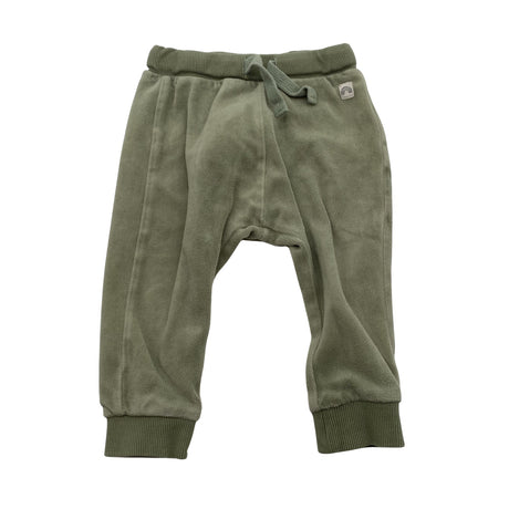 Unisex Lindex - Trikotaažist püksid, suurus 74 - 80 - Roheline ()