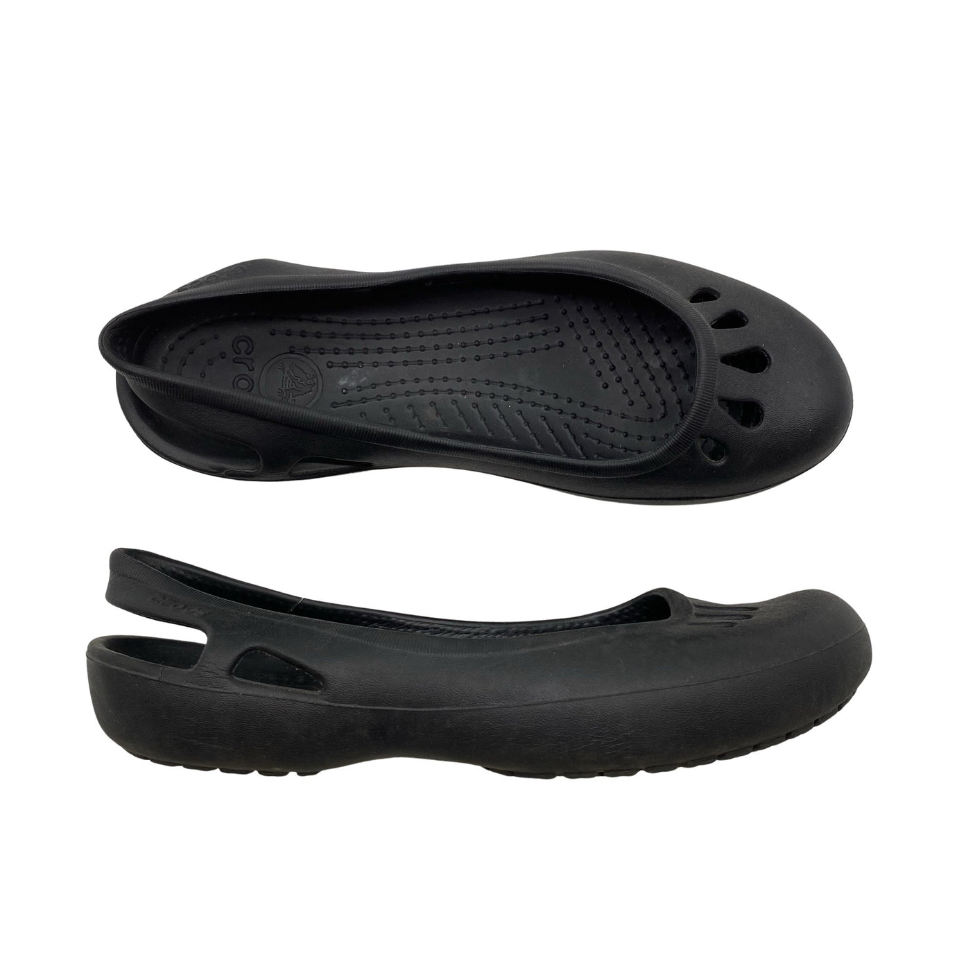 Unisex Crocs - Baleriinad, suurus 38 - Must (1)