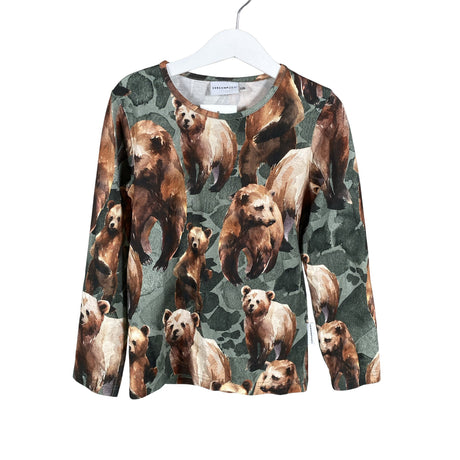 Unisex Versonpuoti - Trikotaažist pluus, suurus 122 - 128 - Roheline ()