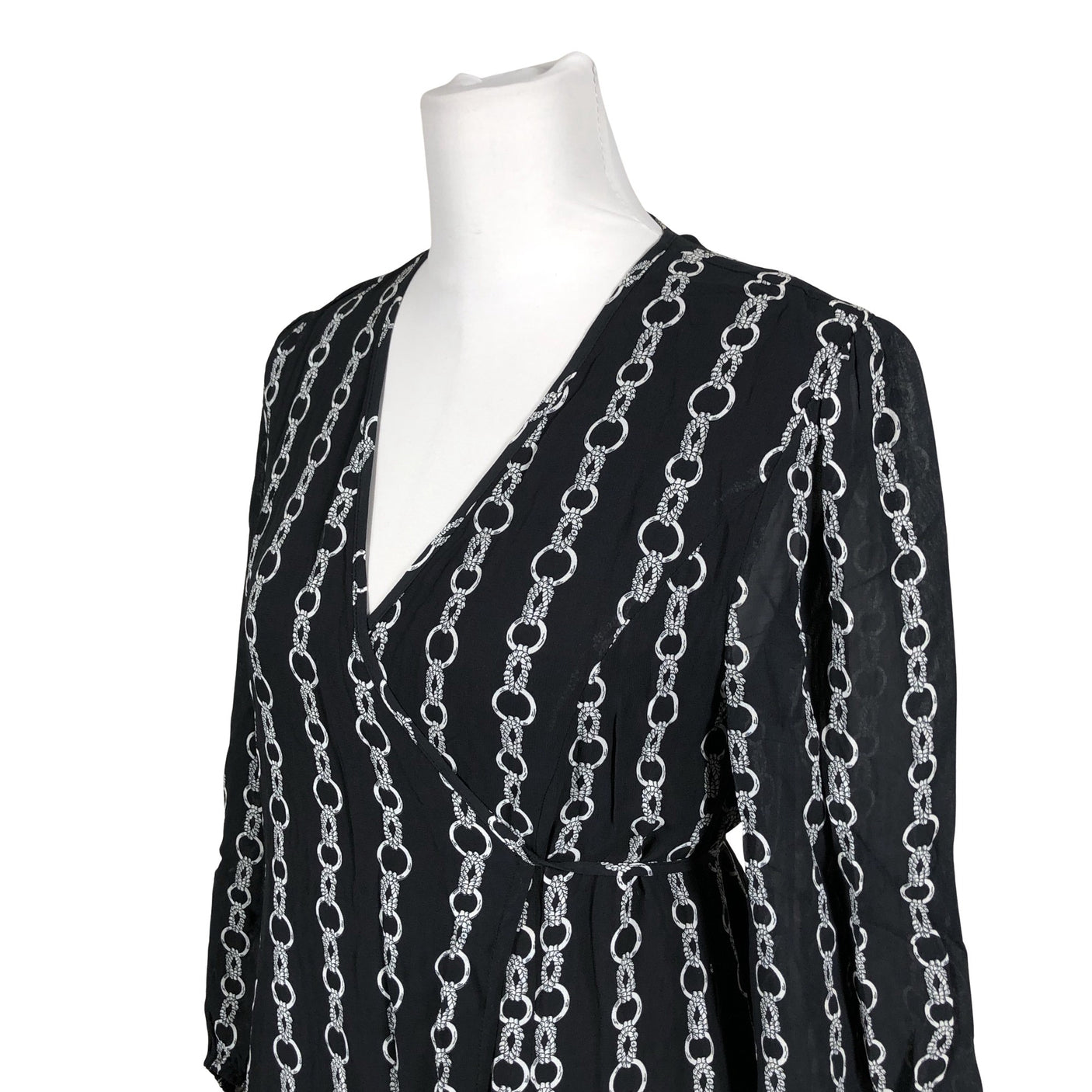 Unisex Andiata - Õhuke kleit, suurus 38 - Must (3)