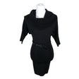 Unisex Karen Millen - Kootud kleit, suurus 36 - Must ()