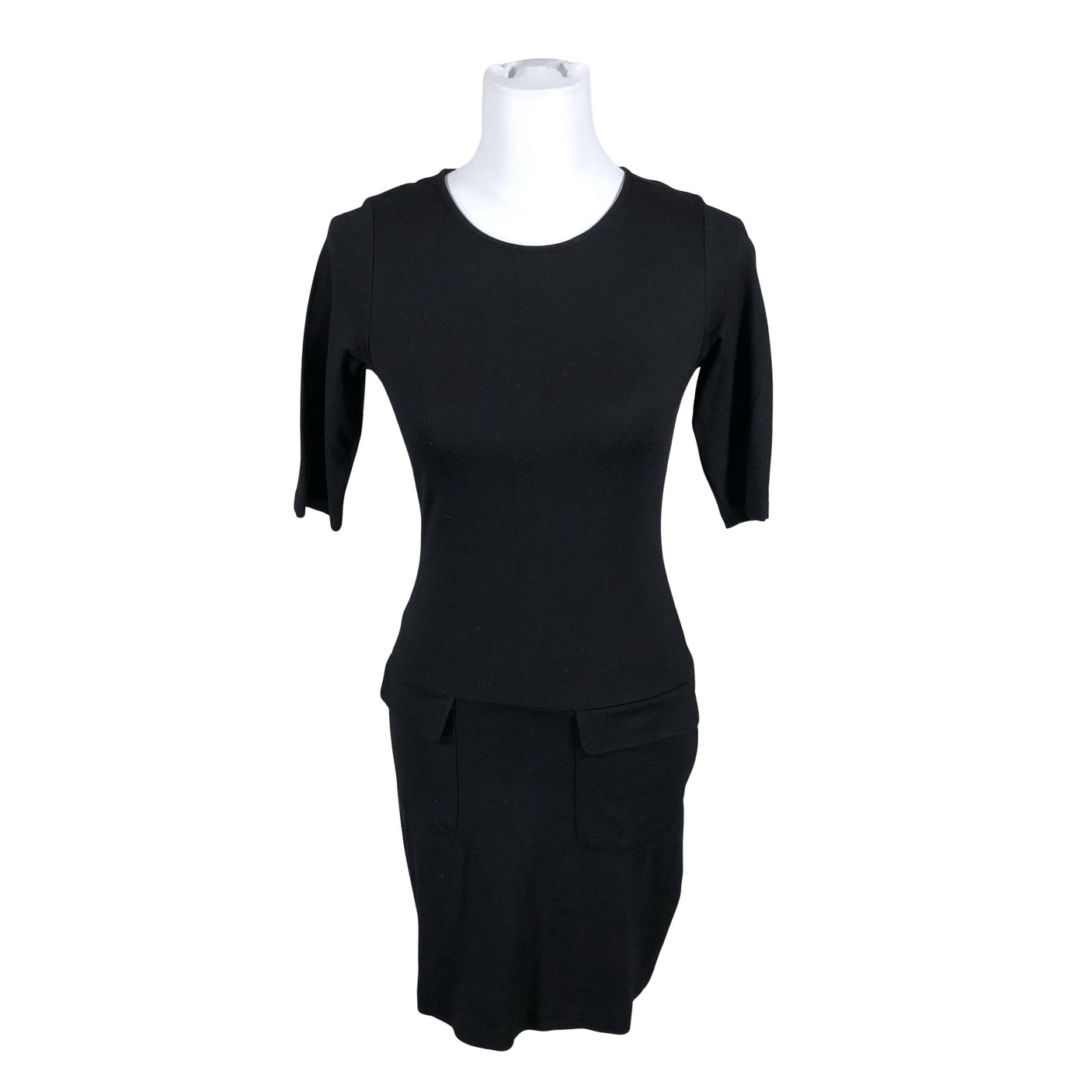 Unisex Filippa K. - Trikotaažist kleit, suurus 34 - Must (1)