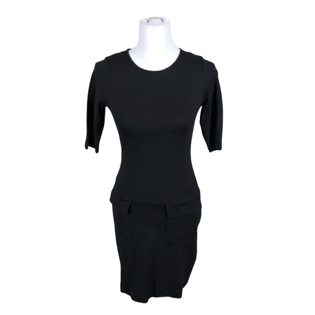 Unisex Filippa K. - Trikotaažist kleit, suurus 34 - Must ()