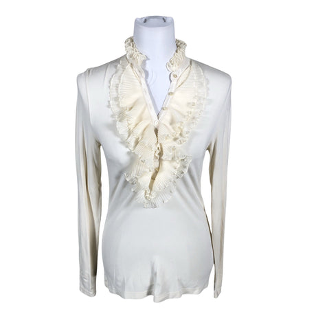Unisex Lauren Ralph Lauren - Pluus, suurus 38 - Looduslik valge ()
