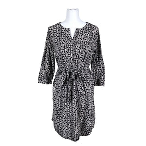 Unisex Nanso - Trikotaažist kleit, suurus 40 - Must (1)