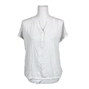 Unisex Cecil - Lühikeste käistega pluus, suurus 38 - Valge (1)