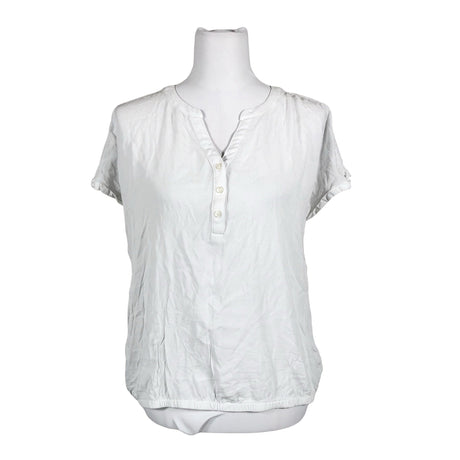 Unisex Cecil - Lühikeste käistega pluus, suurus 38 - Valge ()