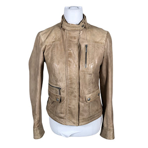 Unisex Esprit - Nahktagi, suurus 38 - Beige (1)
