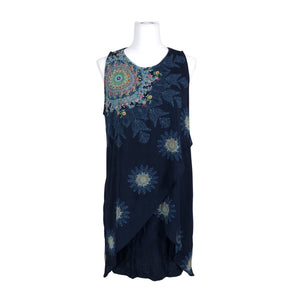 Unisex Desigual - Õhuke kleit, suurus 40 - Sinine (1)