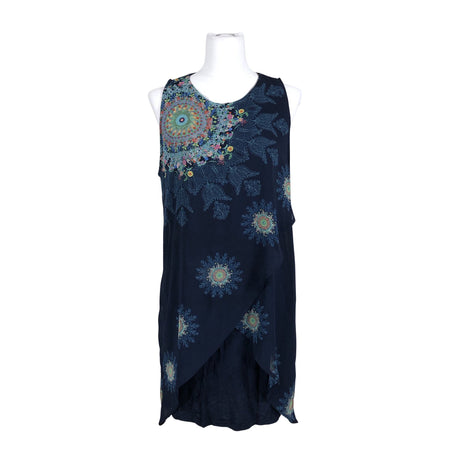 Unisex Desigual - Õhuke kleit, suurus 40 - Sinine ()