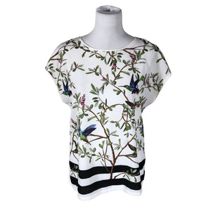 Unisex Ted Baker - Lühikeste käistega pluus, suurus 40 - Valge (1)