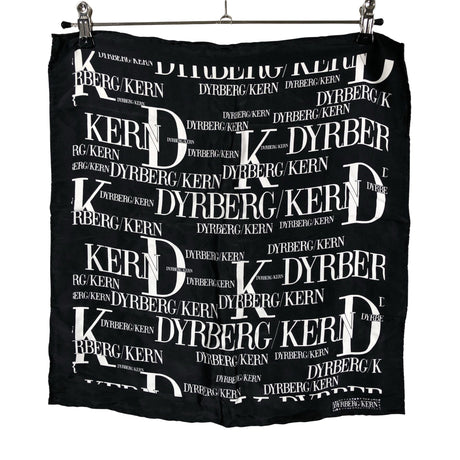 Unisex DYRBERG/KERN - Õhuke sall, suurus Midi - Must (2)