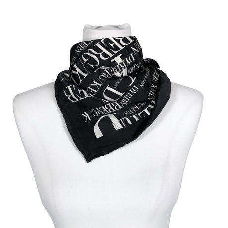 Unisex DYRBERG/KERN - Õhuke sall, suurus Midi - Must ()