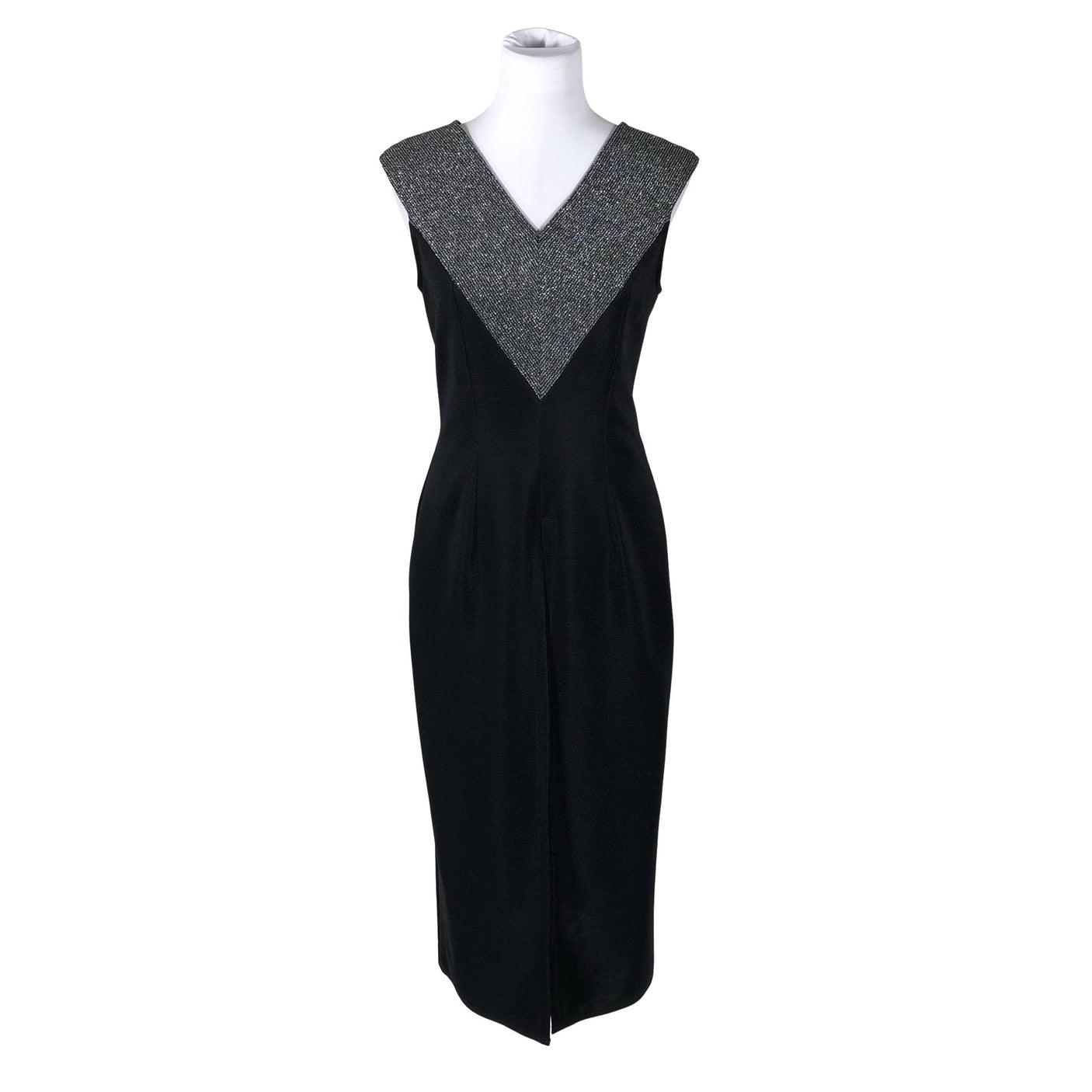 Unisex Malviina - Trikotaažist kleit, suurus 38 - Must (1)
