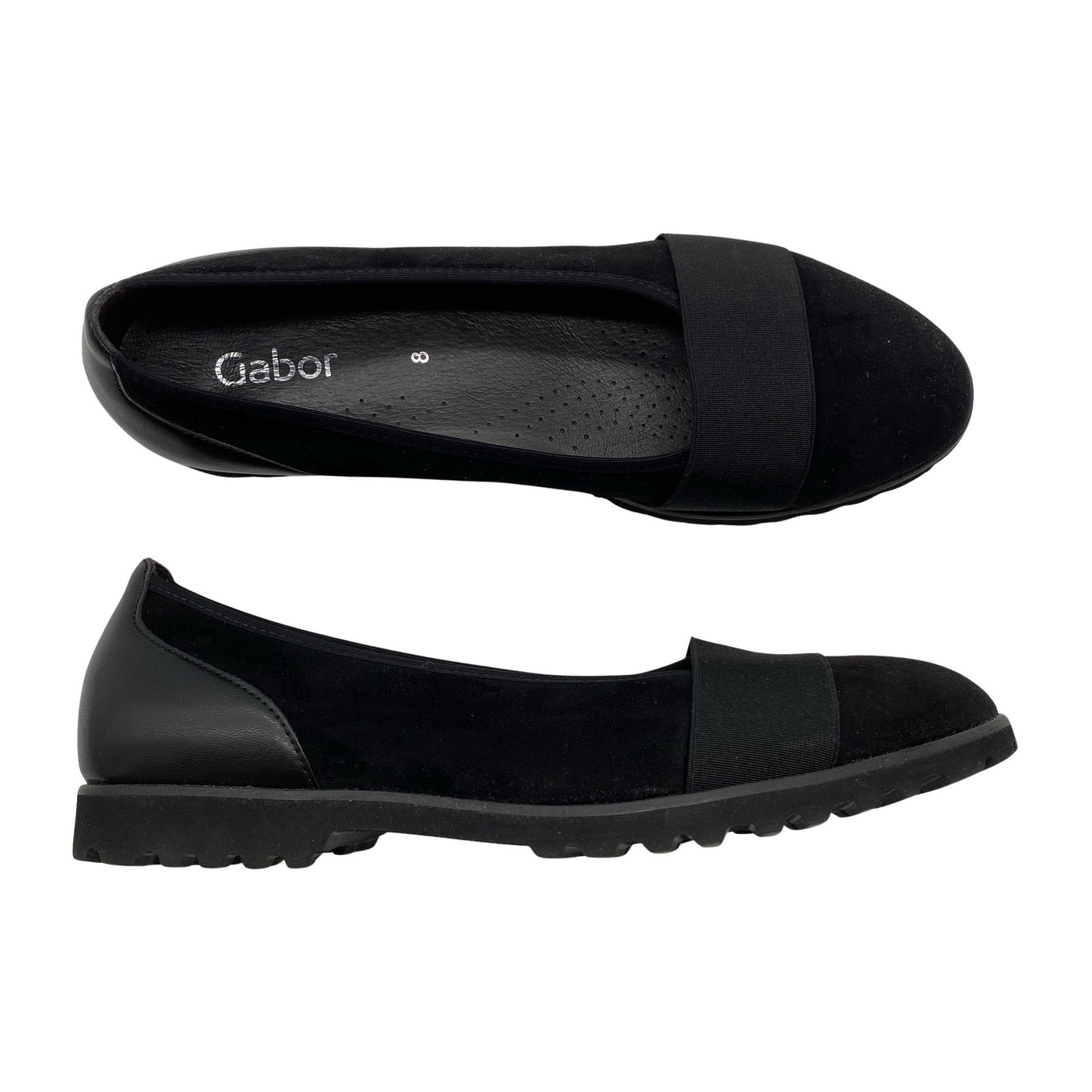 Unisex Gabor - Baleriinad, suurus 41 - Must (1)